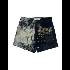 American Apparel Bleached and Studded Shorts size 27